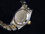 PRE OWNED LADIES ROLEX TWO-TONE OYSTER PERPETUAL WITH A SILVER DIAL 67193