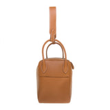 Hermes Gold Clemence Leather Lindy 34cm (T Stamp)