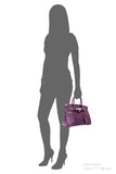 Amethyste Crocodile Niloticus Lisse Birkin 30