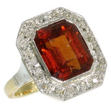 Estate diamond engagement ring