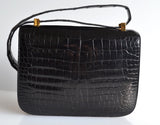 Hermes Constance 23 Black Crocodile Porosus