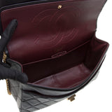 Chanel Black Lambskin Quilted Reissue 2.55 Large Chain Bag