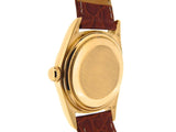 Pre Owned Mens Rolex Yellow Gold Datejust with a White Roman Dial 16018