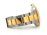 PRE OWNED MENS ROLEX TWO-TONE SUBMARINER DATE WITH A SERTI DIAL 16613T
