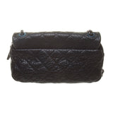 Chanel A92995 Black Calf Leather Quilted Chain Bag