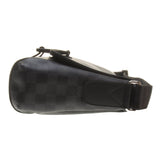 Louis Vuitton N41457 Damier Graphite Canvas Messenger PM Crossbody Bag
