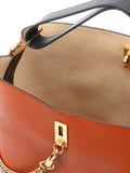 GV Chesnut Leather Bucket Bag