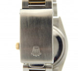 Pre Owned Mens Rolex Two-Tone Datejust with a Gold Champagne Dial 16013