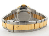 PRE OWNED MENS ROLEX TWO-TONE SUBMARINER DATE WITH A BLUE DIAL 16613T