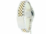 Pre Owned Mens Rolex Two-Tone Datejust with a Blue Dial 16013