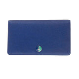 Chanel Royal Blue Caviar Leather Bi-fold Long Wallet