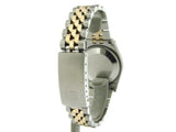 Pre Owned Mid Size Rolex Two-Tone Datejust with a Gold Diamond Dial 68273