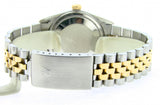 Pre Owned Mens Rolex Two-Tone Datejust with a Slate Roman Dial 16013