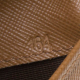 Prada Brown Saffiano Leather Medium Wallet