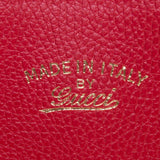 Gucci 354408 Red Swing Leather PM Tote Bag