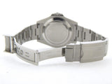 PRE OWNED MENS ROLEX STAINLESS STEEL EXPLORER II WITH A WHITE DIAL 216570