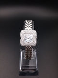 Delaneau White Gold Diamond Quartz