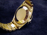 Pre Owned Mid-Size Yellow Gold Datejust President Champagne Diamond 68278