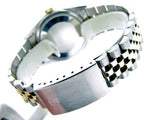 Pre Owned Mens Rolex Two-Tone Datejust with a Blue Dial 16013