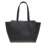 Gucci 354408 Black Swing Leather PM Tote Bag