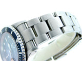 PRE OWNED MENS ROLEX STAINLESS STEEL SUBMARINER DATE WITH A BLACK DIAL 16610
