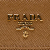 Prada Brown Saffiano Leather Medium Wallet