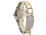Pre Owned Mens Rolex Two-Tone Datejust Diamond String Black 16013