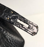 Hermes Kelly 32 Black Crocodile