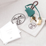 HERMES  Malachite Togo 35cm Birkin Bag