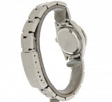 PRE OWNED LADIES ROLEX STAINLESS STEEL OYSTER PERPETUAL DIAMOND BLACK 76080
