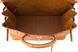 Chestnut Ostrich Birkin 40