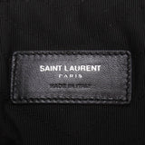 YSL / Saint Laurent 379039 Black Calfskin Matelasse Pouch