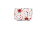 Ruche & Hues Handmade Red Splash Duffle