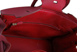 Rouge Moyen Courchevel Birkin 35