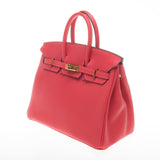Hermes Rose Jaipur Togo Leather Birkin 25cm (T Stamp)