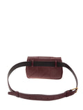 Jamie Carre Rive Gauche Dark Legion Red Quilted Leather Belt Bag