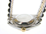 Pre Owned Mens Rolex Two-Tone Datejust with a White Roman Dial 16233
