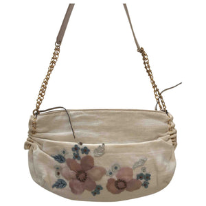 Marni ecru cotton handbag
