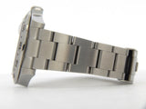 PRE OWNED MENS ROLEX STAINLESS STEEL EXPLORER II WITH A WHITE DIAL 216570
