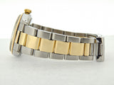 Pre Owned Mens Rolex Two-Tone Datejust with a Gold Roman Dial 16013