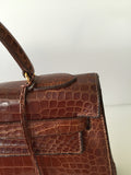 Hermes Kelly 32 Miel Crocodile Porosus