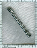 Art Deco Edwardian diamond bar brooch