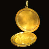 Art Nouveau pendant locket