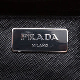 Prada Black Nylon / Saffiano Leather Handbag