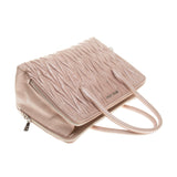 Miu Miu Cammeo Shiny Calfskin Matelassé Lux Handbag