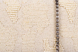 Ruche & Hues Abstract Duffle White - Handmade