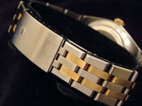 Pre Owned Mens Rolex Two-Tone Oysterquartz Datejust Gold Champagne 17013