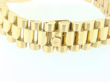 Pre Owned Mens Rolex Yellow Gold Datejust with a Gold Diamond Dial 16018