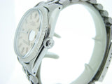 Pre Owned Mens Rolex Stainless Steel Datejust with a Silver Dial 1603