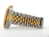 Pre Owned Mens Rolex Two-Tone Datejust with a Silver Dial 16253